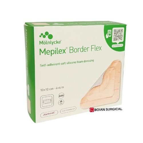 MEPILEX BORDER FLEX 10CM X 10CM, 10