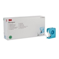 MICROPORE TAPE WITH DISPENSER 12.5MM, 24