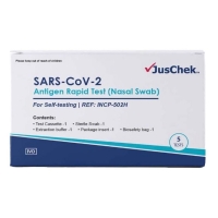 JUSCHEK SARS-COVID-2 ANTIGEN NASAL SWAB RAPID TEST, 5 PACK