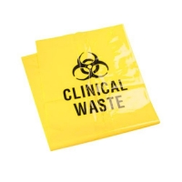 CLINICAL WASTE BAGS 55 LITRE (565MM X 990MM), EACH