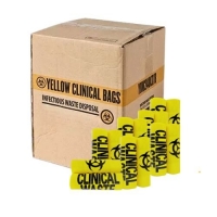 CLINICAL WASTE BAGS 510MM X 660MM, 1000