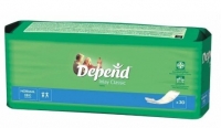 DEPEND SLIP INLAY BOOSTER PADS ( 6 X 30 )