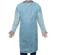 DISPOSABLE CPE BLUE THUMB GOWNS REGULAR, 75