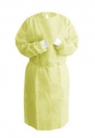 LEVEL 3 ISOLATION GOWN (YELLOW) LONG SLEEVE WITH CUFF, 100